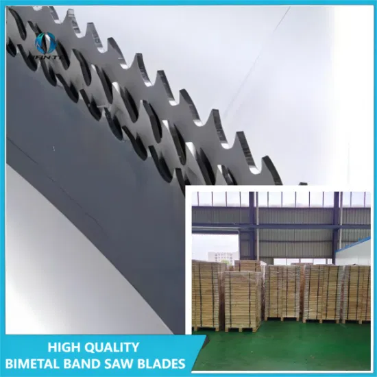 80mm*1/6 Bi-Metal Bandsaw/Band Saw Blades for Cutting Stainless Steel/Aluminum/Copper